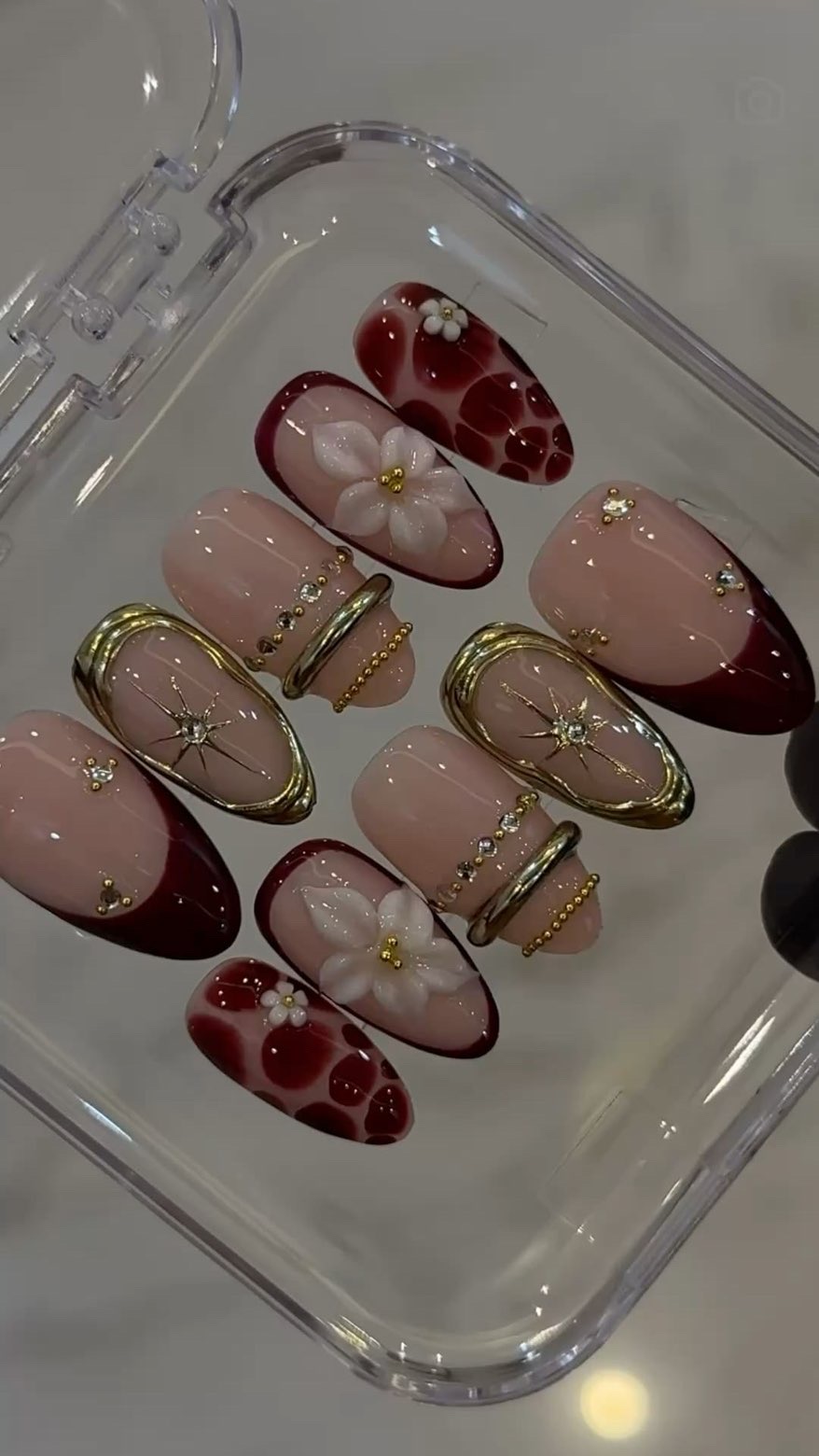 Custom Press-On Nails design 1
